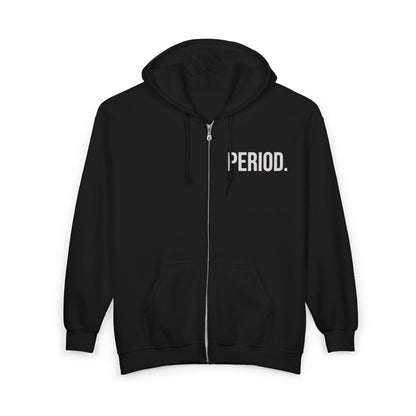 Period Zip-Up Hoodie