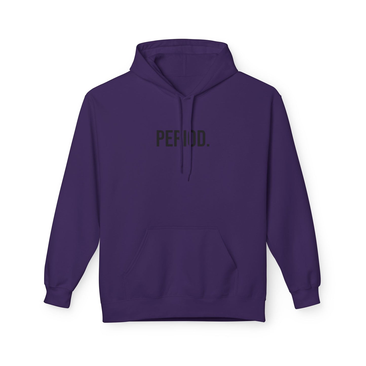 Period Unisex Hoodie | Funny Graphic Sweatshirt | Minimal Streetwear Pullover