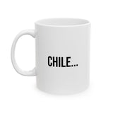 Chile Funny Coffee Mug - Ceramic Gift