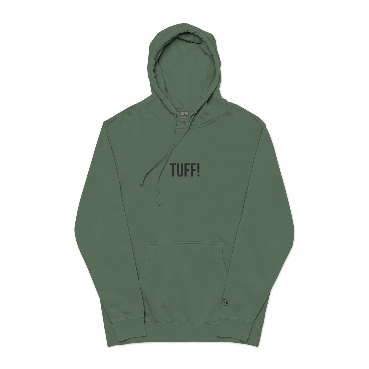 Tuff Embroidered Hoodie | Unisex Streetwear Sweatshirt | Minimalist Funny Pullover