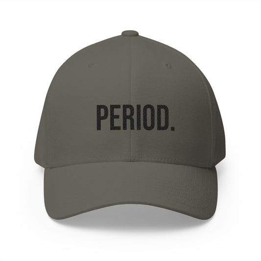 Period Embroidered Hat | Funny Dad Cap | Minimal Streetwear Baseball Cap