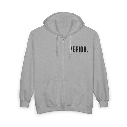 Period Zip-Up Hoodie