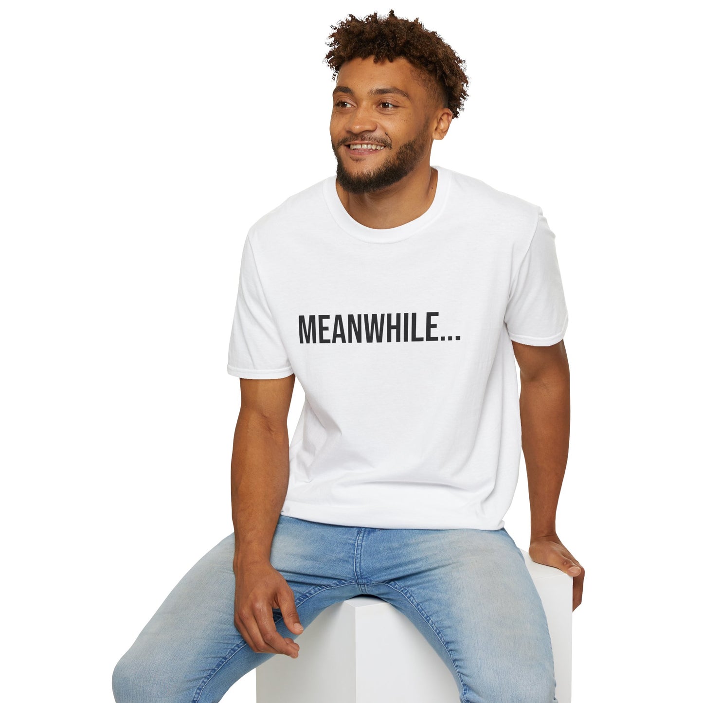 Meanwhile Unisex T-Shirt | Funny Graphic Tee | Minimal Streetwear Cotton Shirt