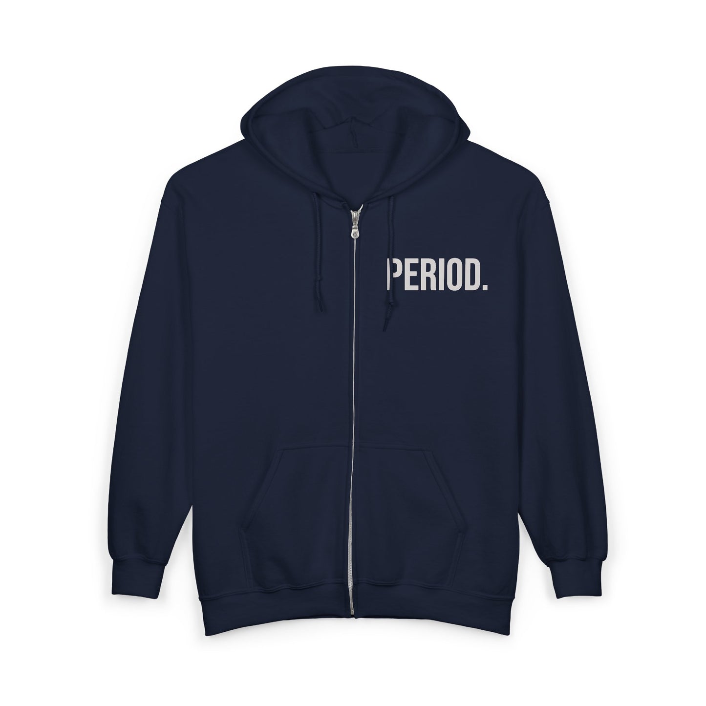 Period Zip-Up Hoodie