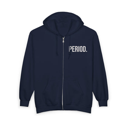 Period Zip-Up Hoodie