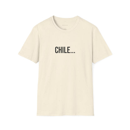 Chile Unisex T-Shirt | Funny Graphic Tee | Minimal Streetwear Cotton Shirt