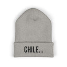 Chile Embroidered Beanie - Cuffed Knit Hat