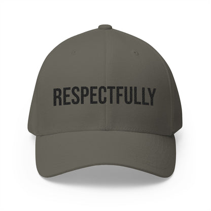 Respectfully Embroidered Baseball Cap - Unisex Hat