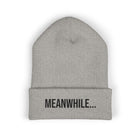 Meanwhile Embroidered Beanie - Cuffed Knit Hat