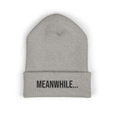 Meanwhile Embroidered Beanie - Cuffed Knit Hat