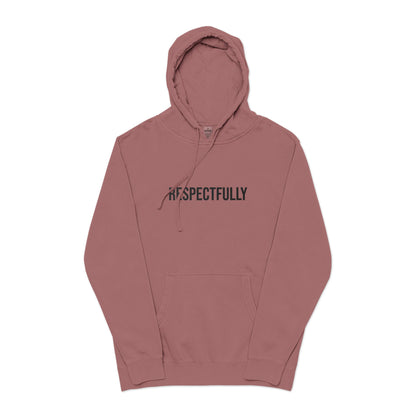 Respectfully Embroidered Hoodie - Unisex Pullover