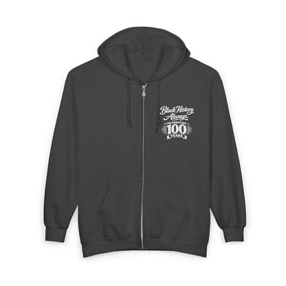 Black History Always | Zip-Up Hoodie