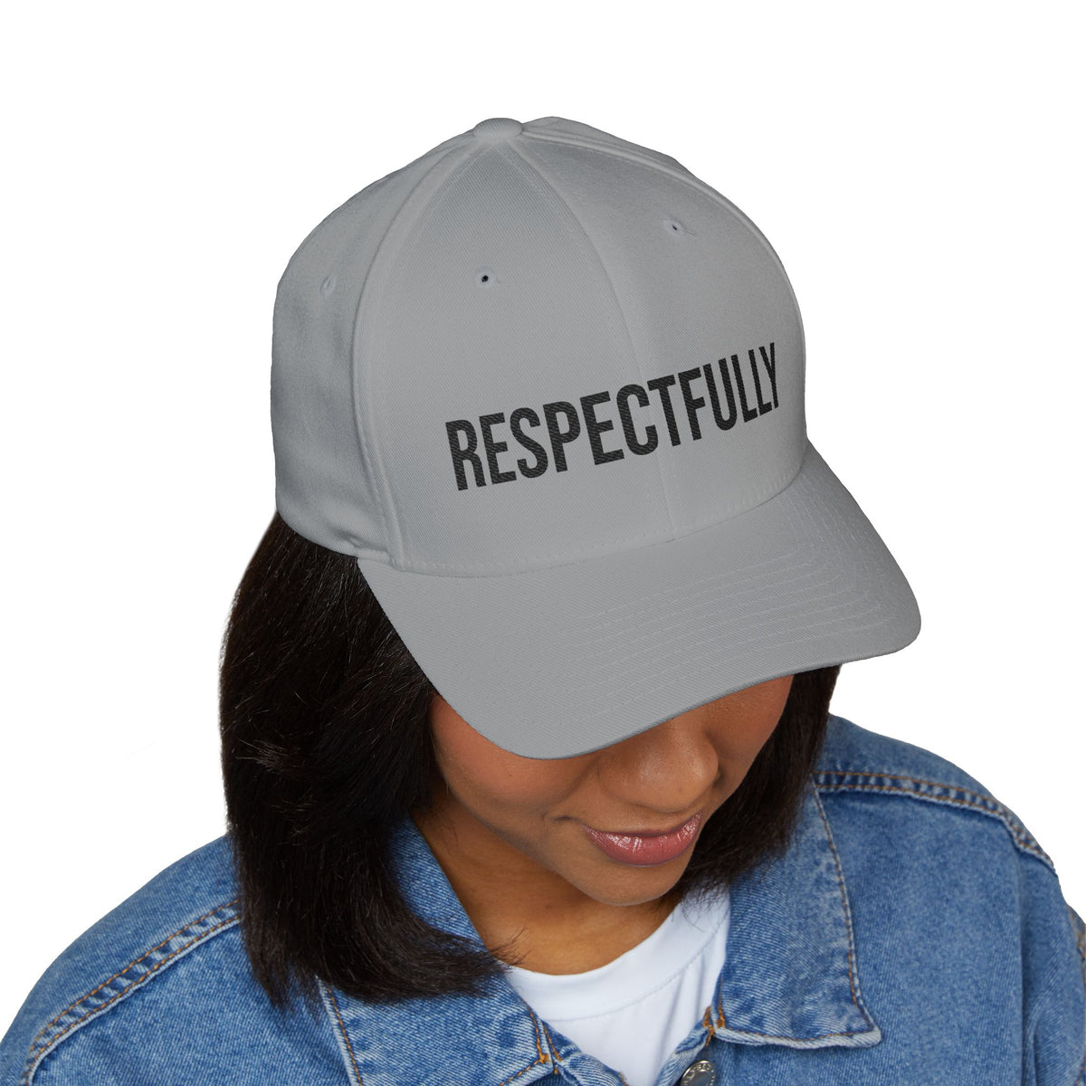 Respectfully Embroidered Baseball Cap - Unisex Hat