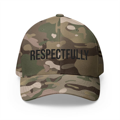 Respectfully Embroidered Baseball Cap - Unisex Hat
