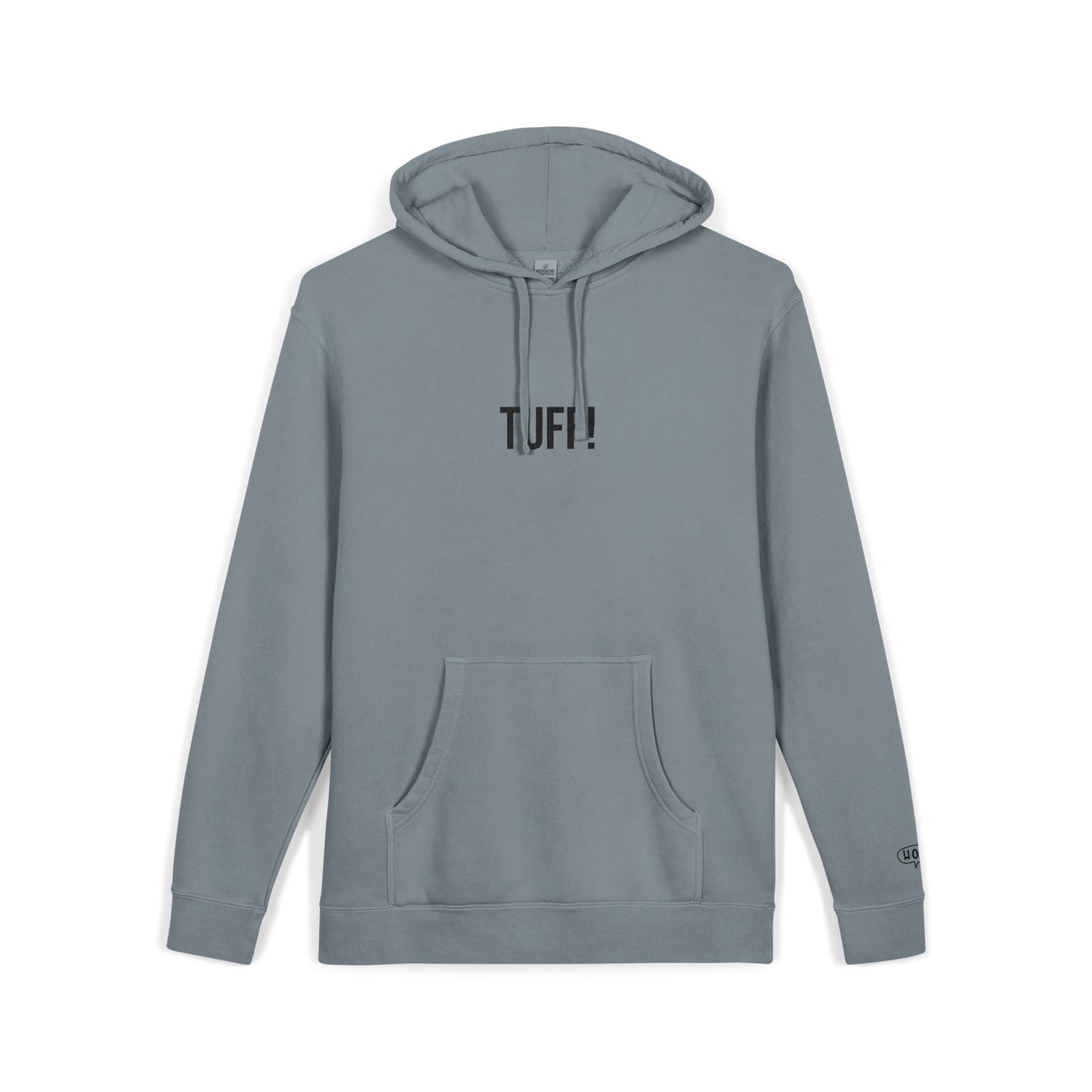 Tuff Embroidered Hoodie | Unisex Streetwear Sweatshirt | Minimalist Funny Pullover