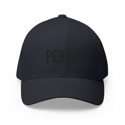 Period Embroidered Hat | Funny Dad Cap | Minimal Streetwear Baseball Cap