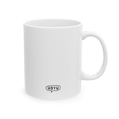 First of All Mug | Funny Coffee Cup | Witty Minimalist Ceramic Gift