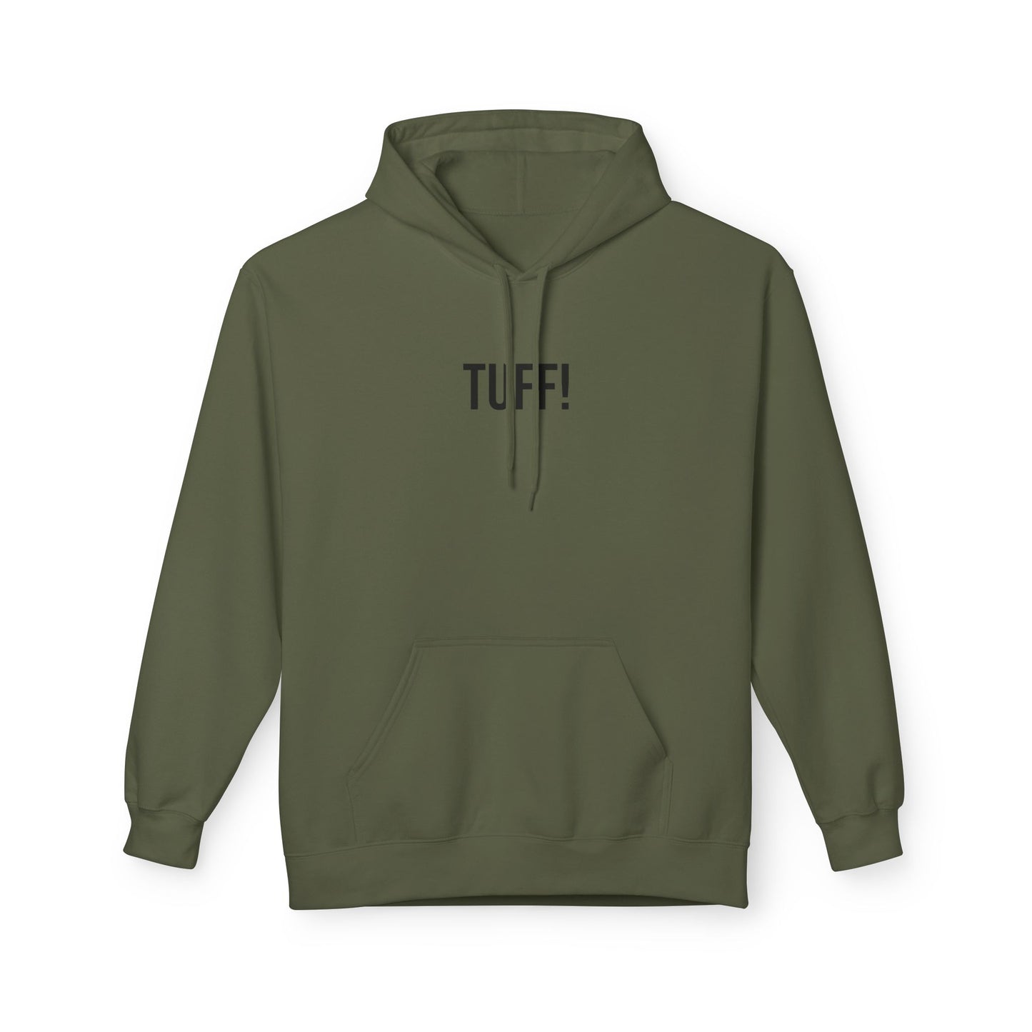 Tuff Unisex Hoodie | Funny Graphic Sweatshirt | Minimal Streetwear Pullover