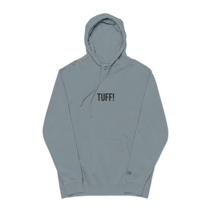 Tuff Embroidered Hoodie | Unisex Streetwear Sweatshirt | Minimalist Funny Pullover