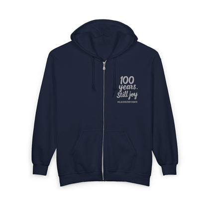 100 Years. Still Joy | Zip-Up Hoodie