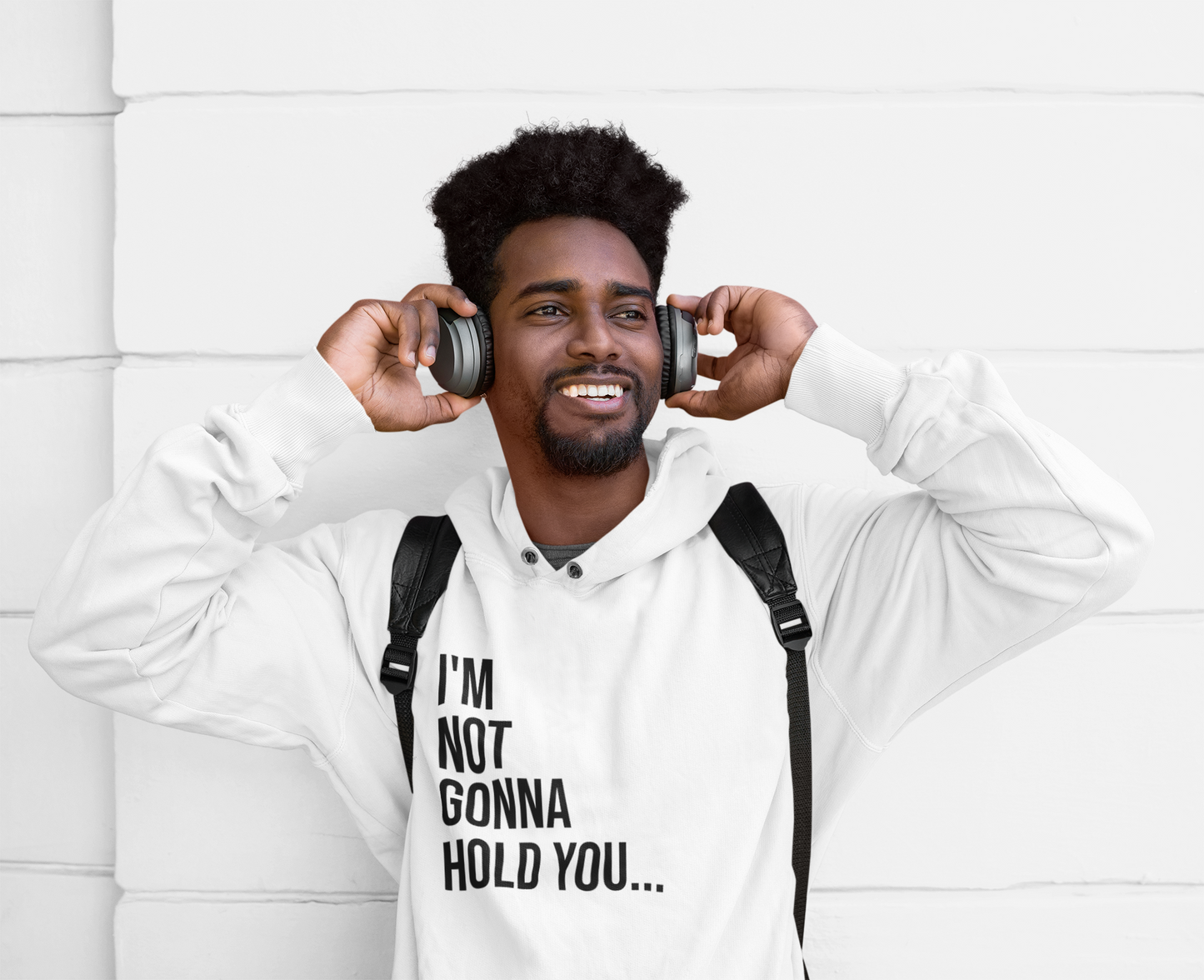 I’m Not Going to Hold You Unisex Hoodie | Funny Graphic Sweatshirt | Minimal Streetwear Pullover