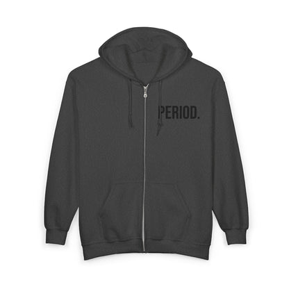 Period Zip-Up Hoodie
