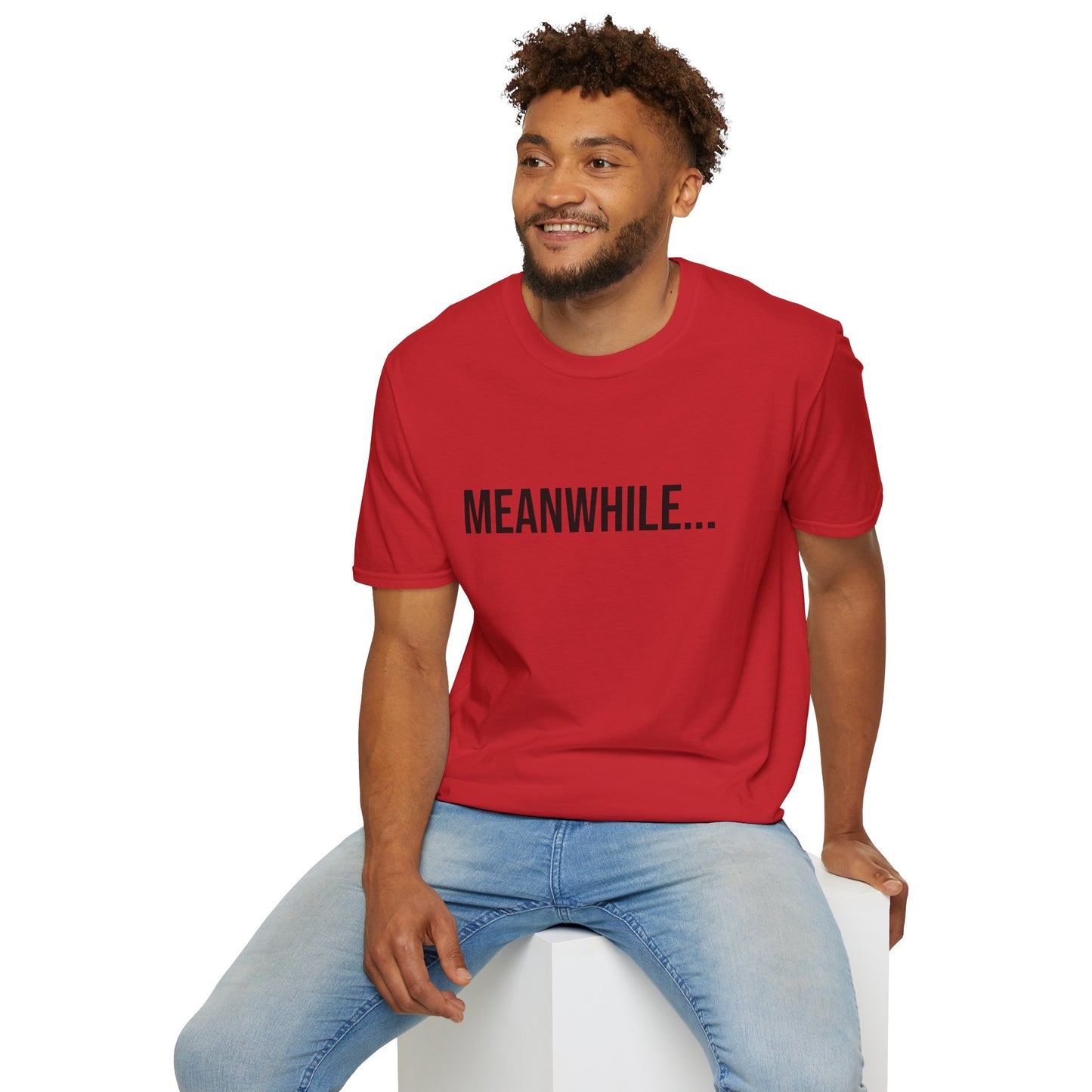 Meanwhile Unisex T-Shirt | Funny Graphic Tee | Minimal Streetwear Cotton Shirt