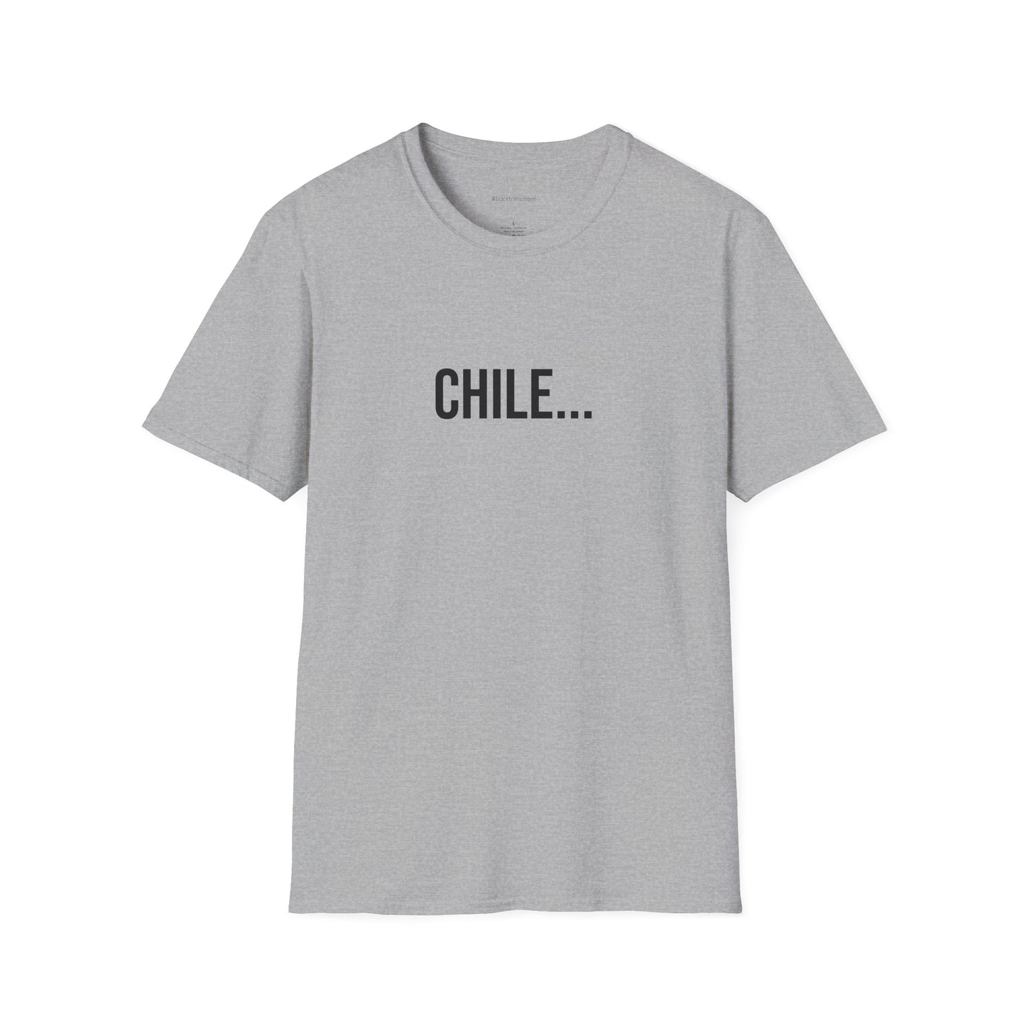 Chile Unisex T-Shirt | Funny Graphic Tee | Minimal Streetwear Cotton Shirt