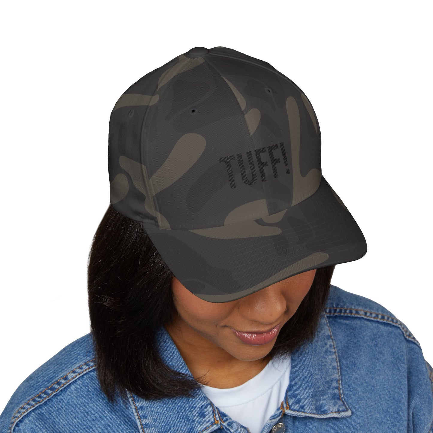 Tuff Embroidered Hat | Funny Dad Cap | Minimal Streetwear Baseball Cap