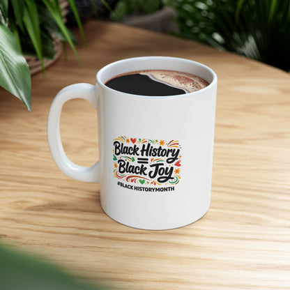 Black History = Black Joy | Mug