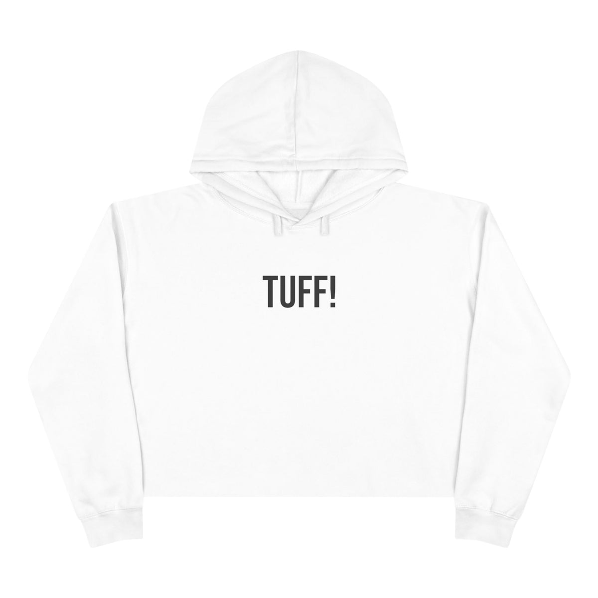 Tuff Cropped Hoodie - Women's Graphic Pullover