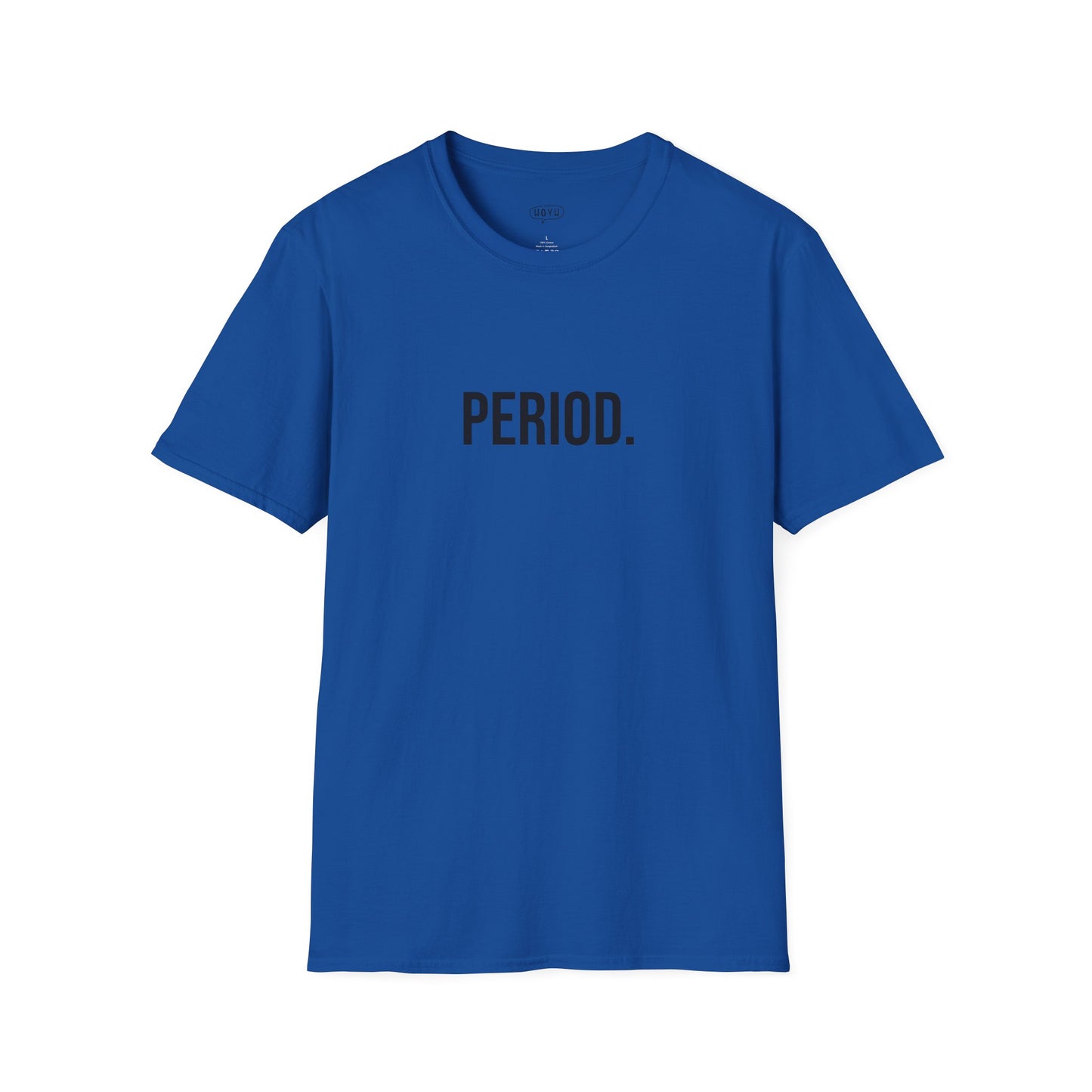 Period Unisex T-Shirt | Funny Graphic Tee | Minimal Streetwear Cotton Shirt