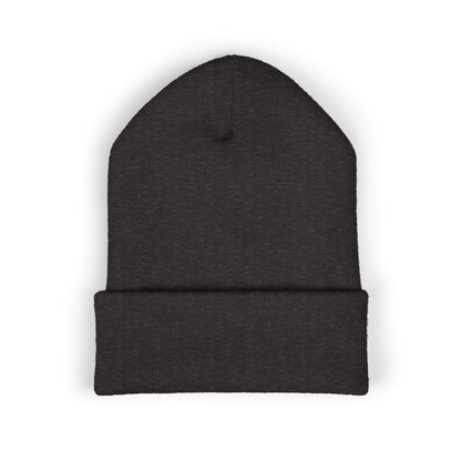 Tuff Embroidered Beanie | Funny Knit Hat | Minimal Streetwear Winter Accessory