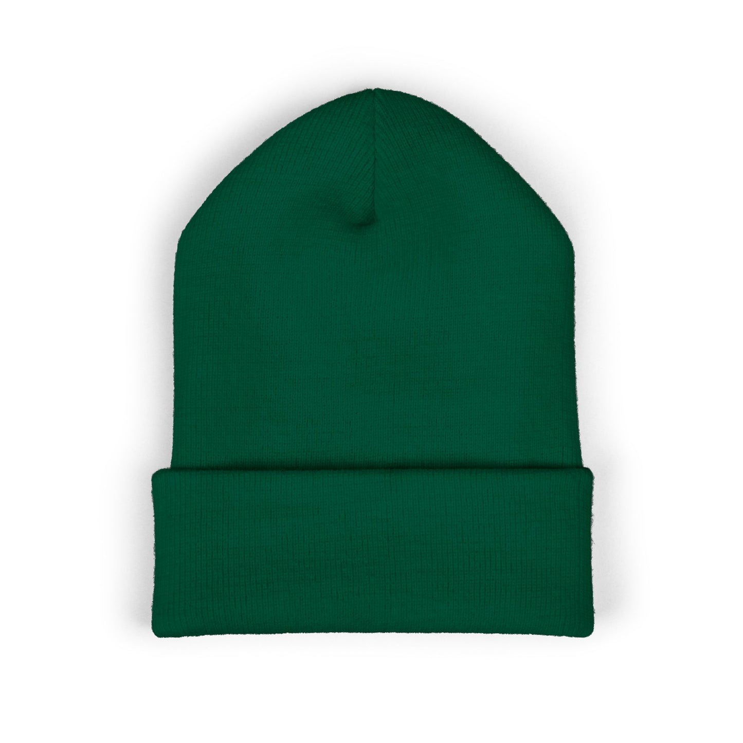 Period Embroidered Beanie | Funny Knit Hat | Minimal Streetwear Winter Accessory