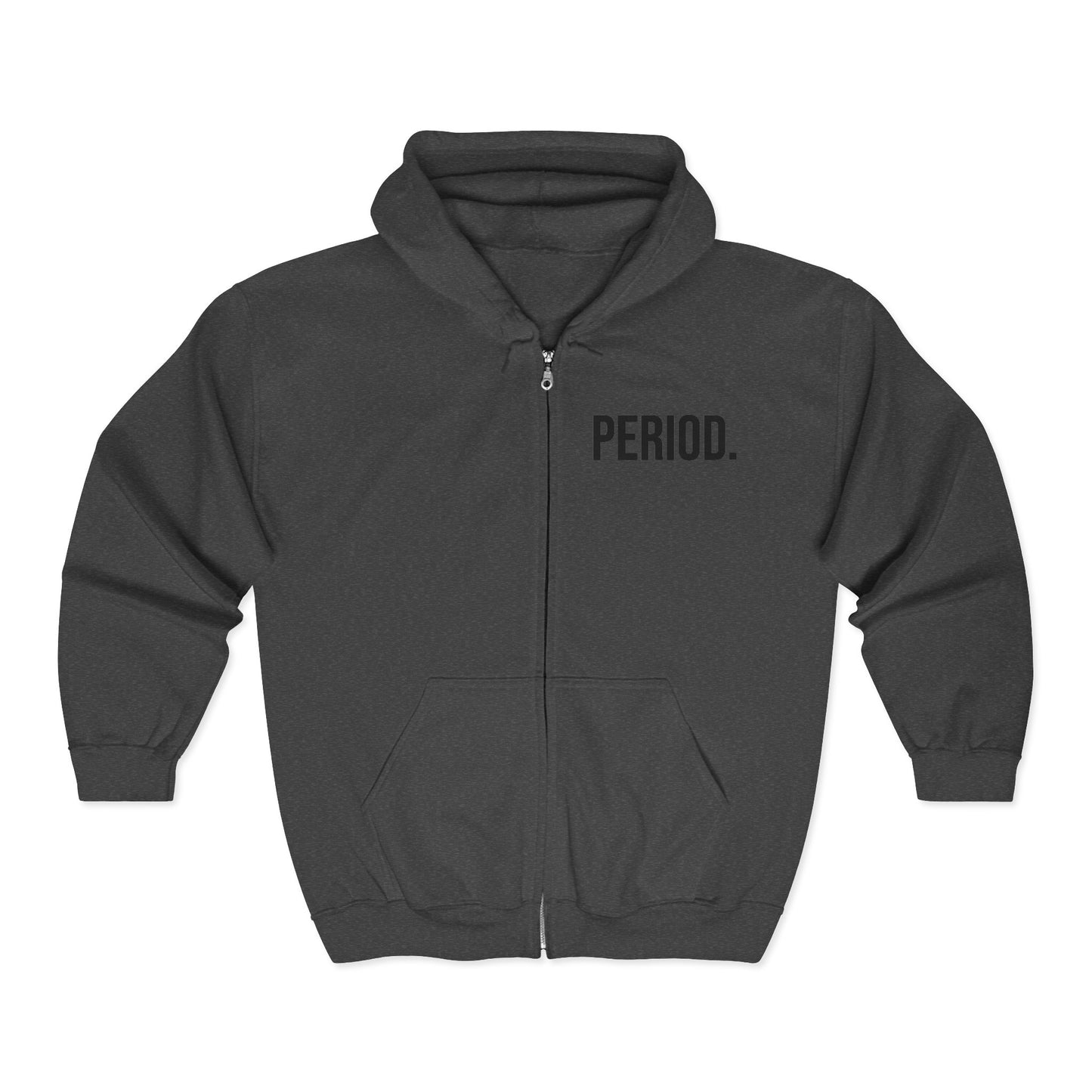 Period Zip-Up Hoodie