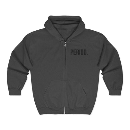 Period Zip-Up Hoodie