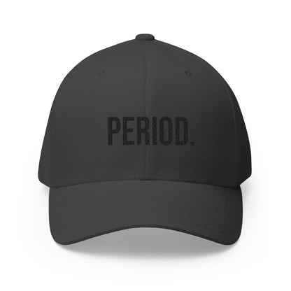 Period Embroidered Hat | Funny Dad Cap | Minimal Streetwear Baseball Cap
