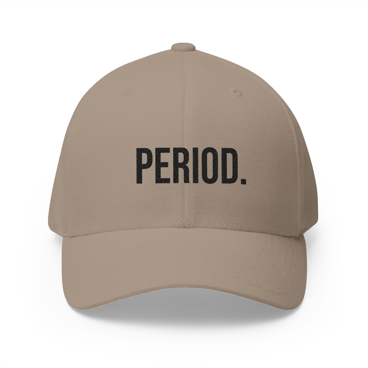 Period Embroidered Hat | Funny Dad Cap | Minimal Streetwear Baseball Cap