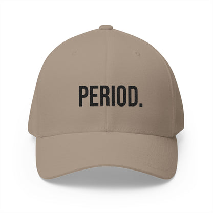 Period Embroidered Hat | Funny Dad Cap | Minimal Streetwear Baseball Cap