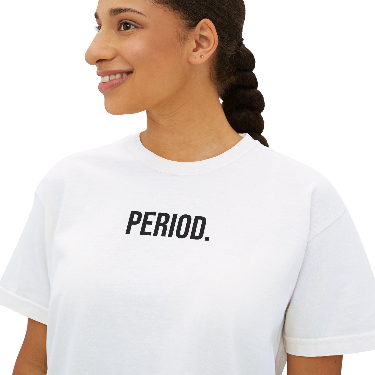 Period Women’s Boxy Tee | Funny Graphic T-Shirt | Trendy Streetwear Top