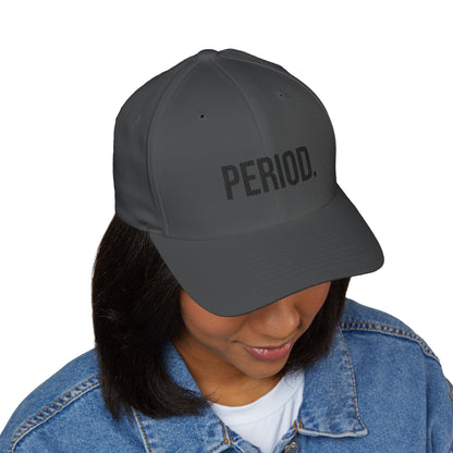 Period Embroidered Hat | Funny Dad Cap | Minimal Streetwear Baseball Cap